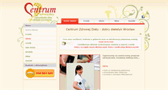 Desktop Screenshot of centrumzdrowejdiety.pl